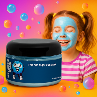 Blueberry Glow Clay Mask for Kids – Fun & Gentle Skincare (4oz)